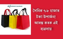 পলিথিনমুক্ত সমাজ গঢ়াৰ বিকল্প Non-Woven Bag ব্যৱসায়!