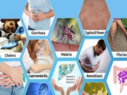 Flood causes diseases