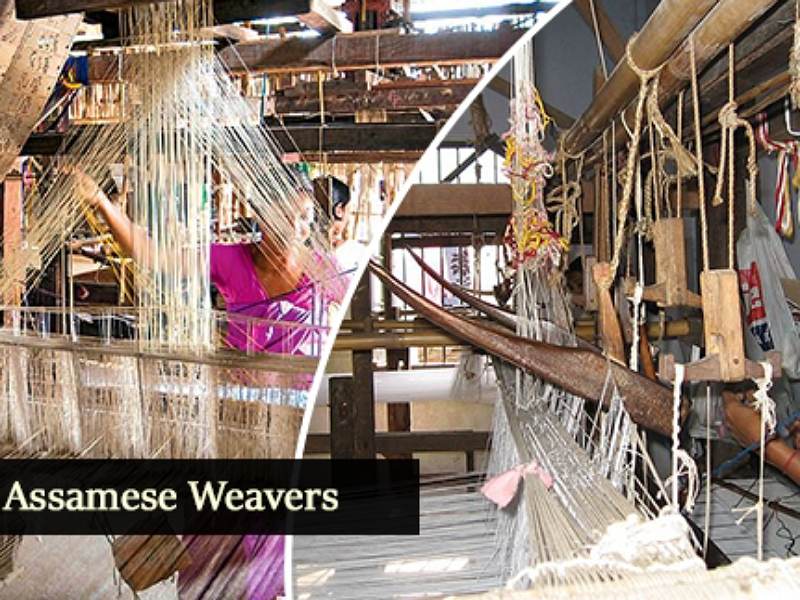 Assamese weave