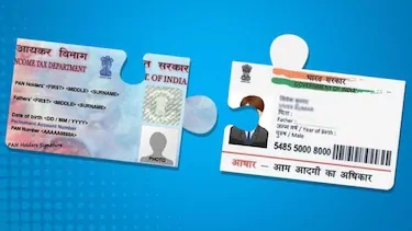 Aadhar link to pan card withen March