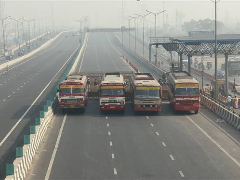 Delhi border expressway closed by farmers on Saturday to Sunday Delhi border expressway closed by farmers on Saturday to Sunday