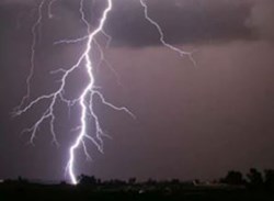 Precautions to be taken during lightning