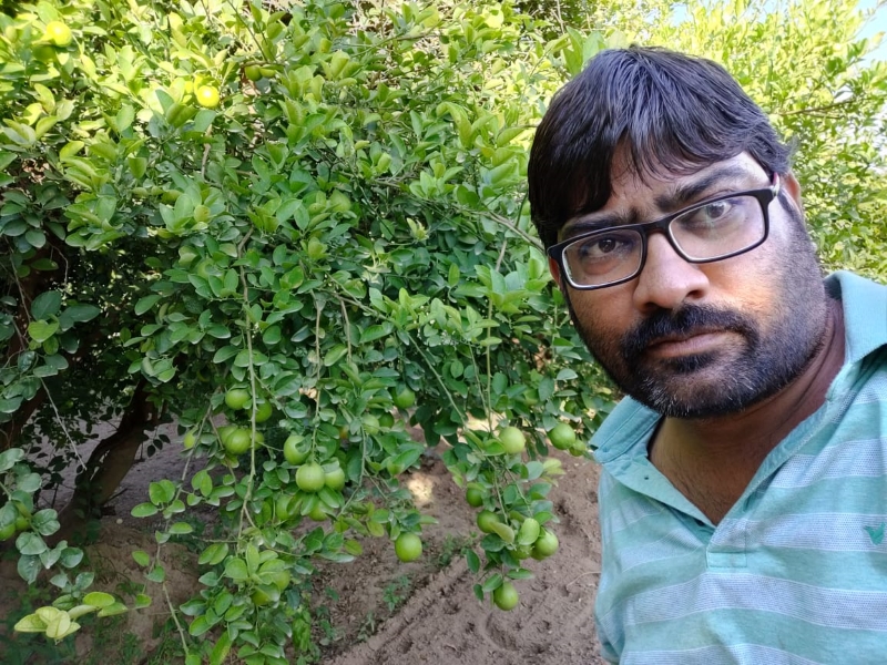 Farmer Avishek Jain