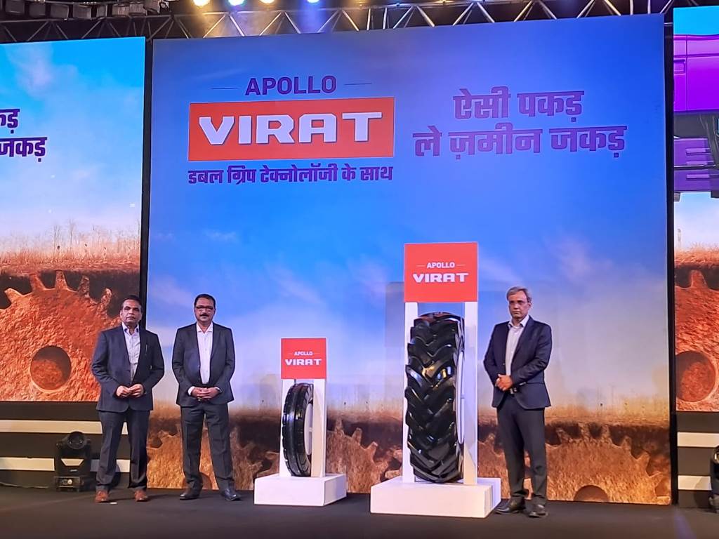 Apollo launches new generation tyre - 'Virat'