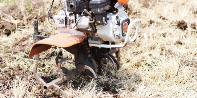 STIHL’s Power Weeder (MH 710) with the Plough attachment