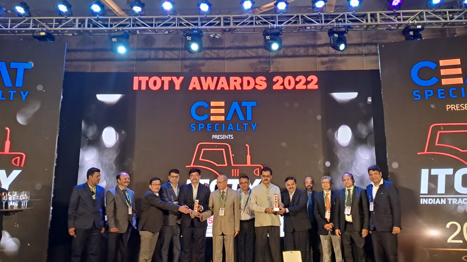 ITOTY Award 2022  Goes to Mahindra 575 DI XP Plus and Massey Ferguson 246