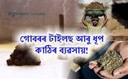 গোবৰৰ পৰা টাইলছ আৰু ধূপ কাঠি বনোৱাৰ ব্যৱসায়!