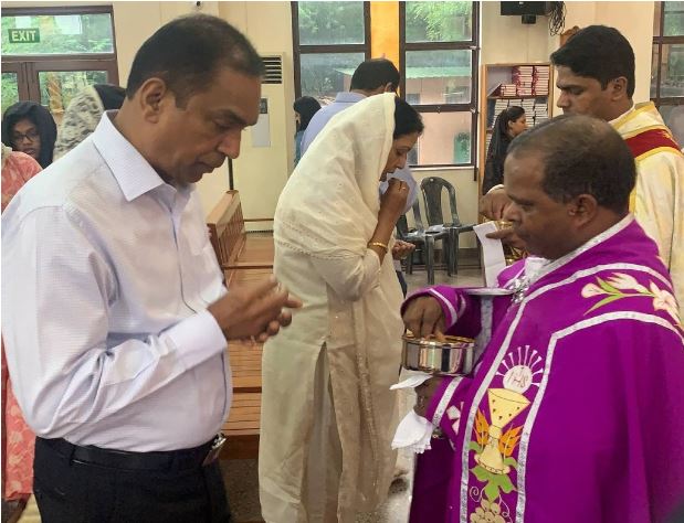 Memory of Late Cherian Mezhukanal at Good Shepherd Church