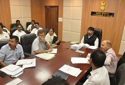 Atul borah meet Agriculture Officer