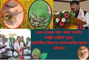 বান-খৰাঙৰ পাছতে এতিয়া শুৰপোকৰ আক্ৰমণ চলিছে পথাৰত