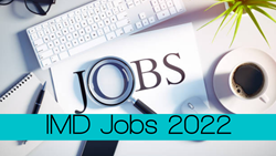 IMD recruitment 2022