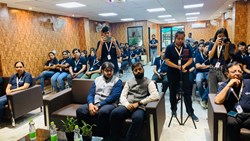 Smit Shah, President of Drone Federation of India at KJ Choupal