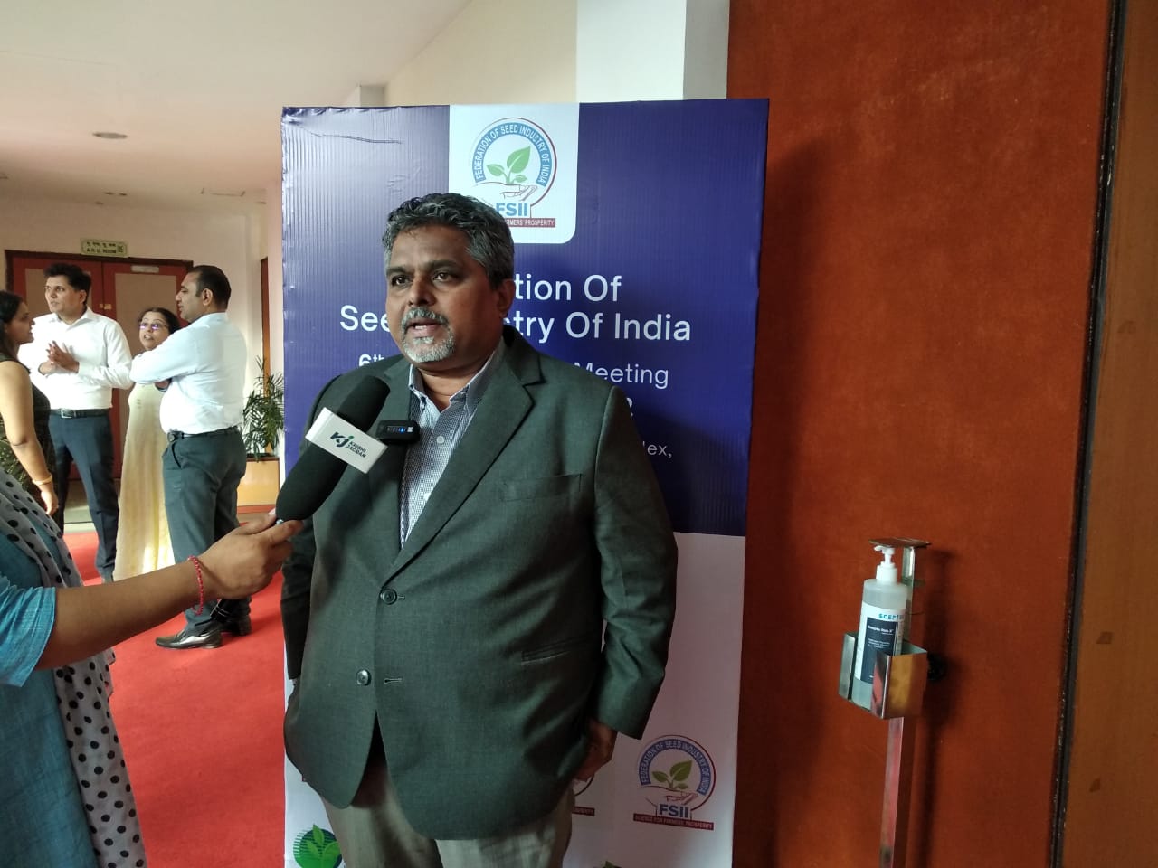 Mr Sontosh Attavar, Vice Chairman of ISF &  MD Indo American Hybrid Seeds