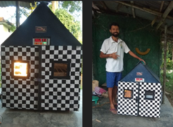 Solar enabled incubator machine