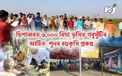 Multi-agricultural project on 6,000 bighas of land in Sipajhar