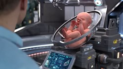Artificial womb facility that grows 30,000 babies?