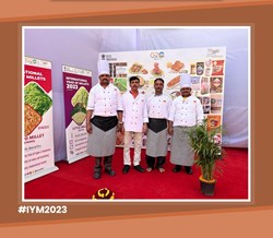 Millet lunch at parliament