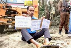 Encroachers evicted from farm land in Assam's Batarava