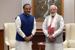 PM Modi wishes CM Himanta Biswa Sarma on his birthday