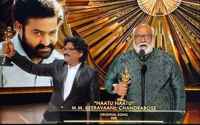 Oscar For RRR Natu Natu Song