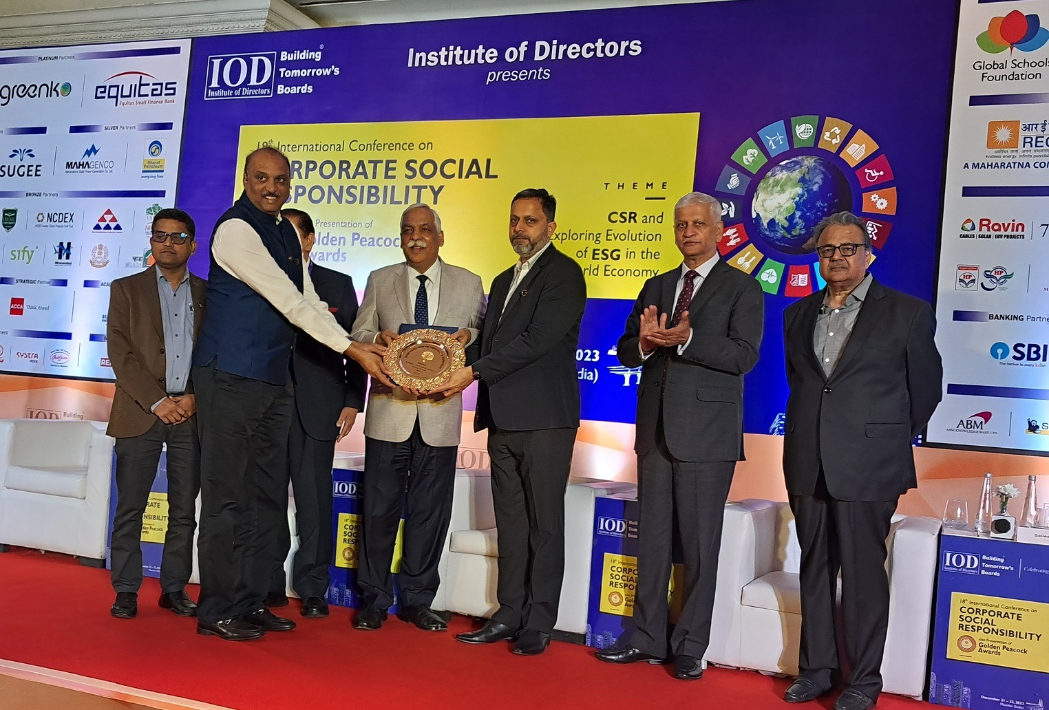 Swaraj Tractors Wins Golden Peacock Award for 'Project Pani'