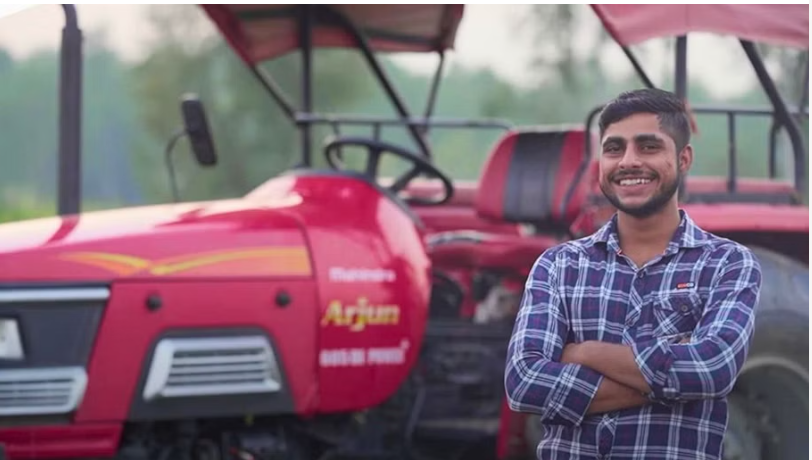 Uttar Pradesh farmer Abhishek Tyagi gets success from Mahindra arjun 605 DI tractor read story