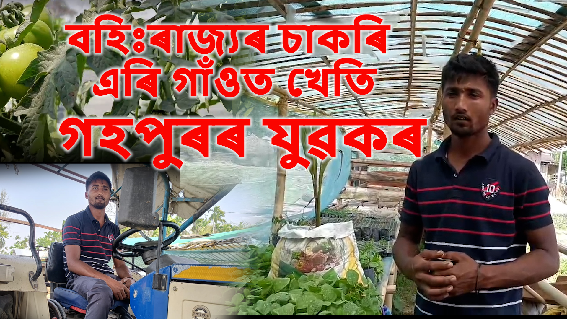 Jeevan Sahaney is a progressive young farmer from Bardigaon village in Gohpur