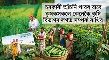 কৃষকসকলে কৃষি বিভাগৰ লগত কেনেকৈ সম্পৰ্ক ৰাখিব